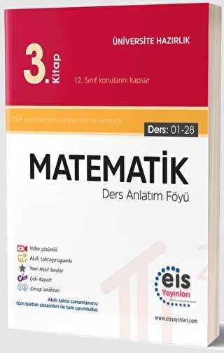 EIS YKS Ders Anlatım Föyü Matematik 3.Kitap