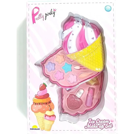 Pretty Pinky Ice Cream Makeup Set / Makyaj Seti